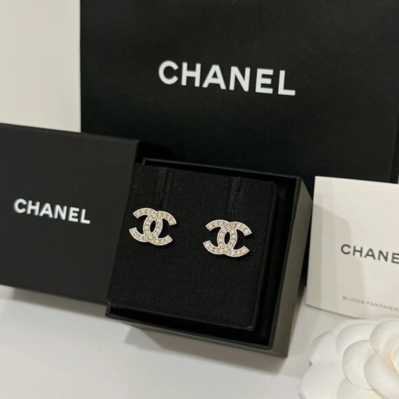 Chanel Double C Earrings - Picture 2 of 5